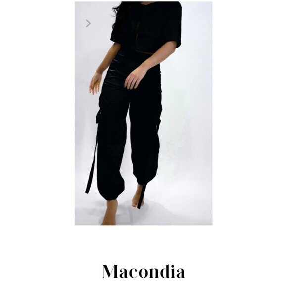 Macondia Cargo Pant Black Size S - Picture 3 of 16